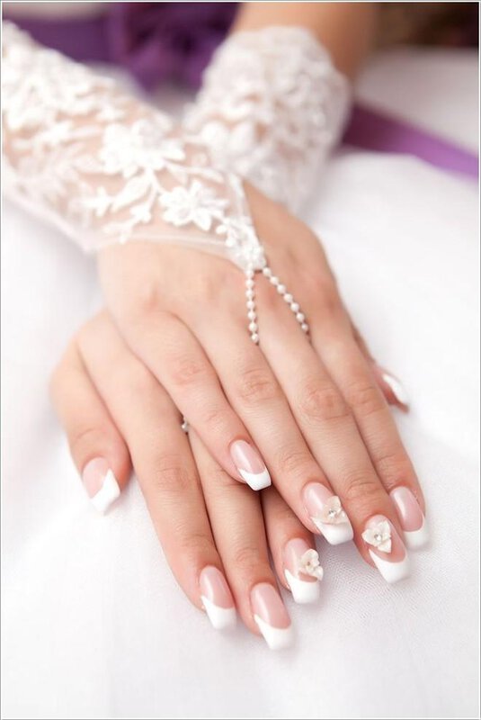 Description: Các mẫu nail tuyệt đẹp sang trọng quý phái cho cô dâu ngày cưới hot nhất 2015 phần 17